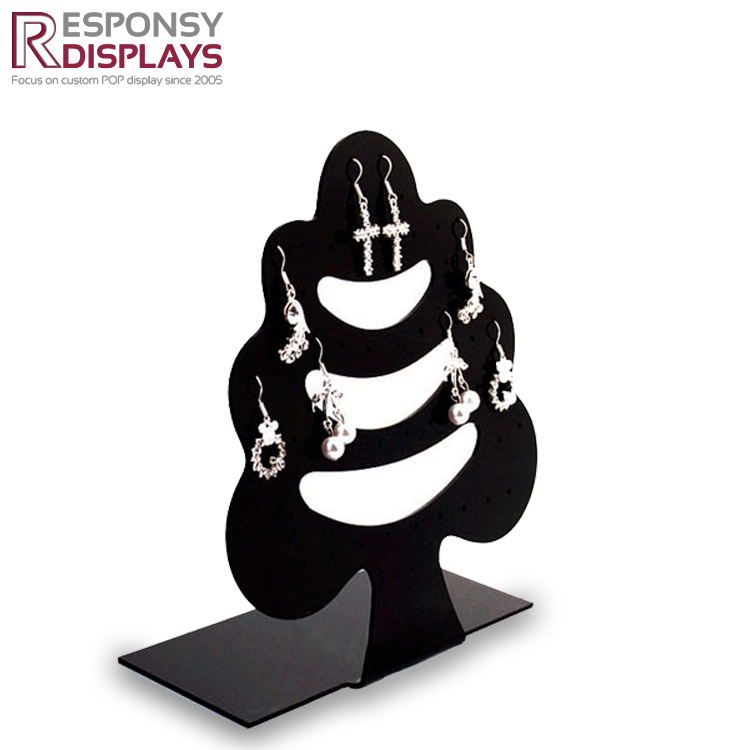 Customized Shaped Acrylic Earring Display Stand