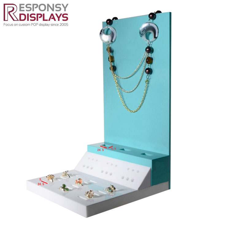 High Quality Portable Counter Acrylic Jewelry Display Stand