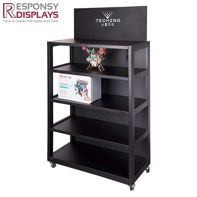 Black Metal Jigsaw Puzzle Toy Display Stand Wholesales