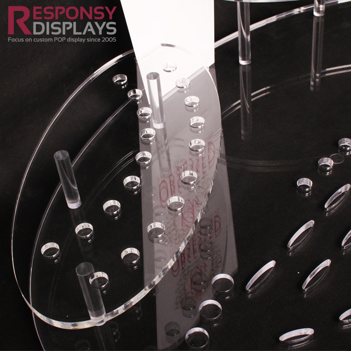 Multifunctional Used in Eye Shadow and Lipstick Acrylic Makeup Counter Display